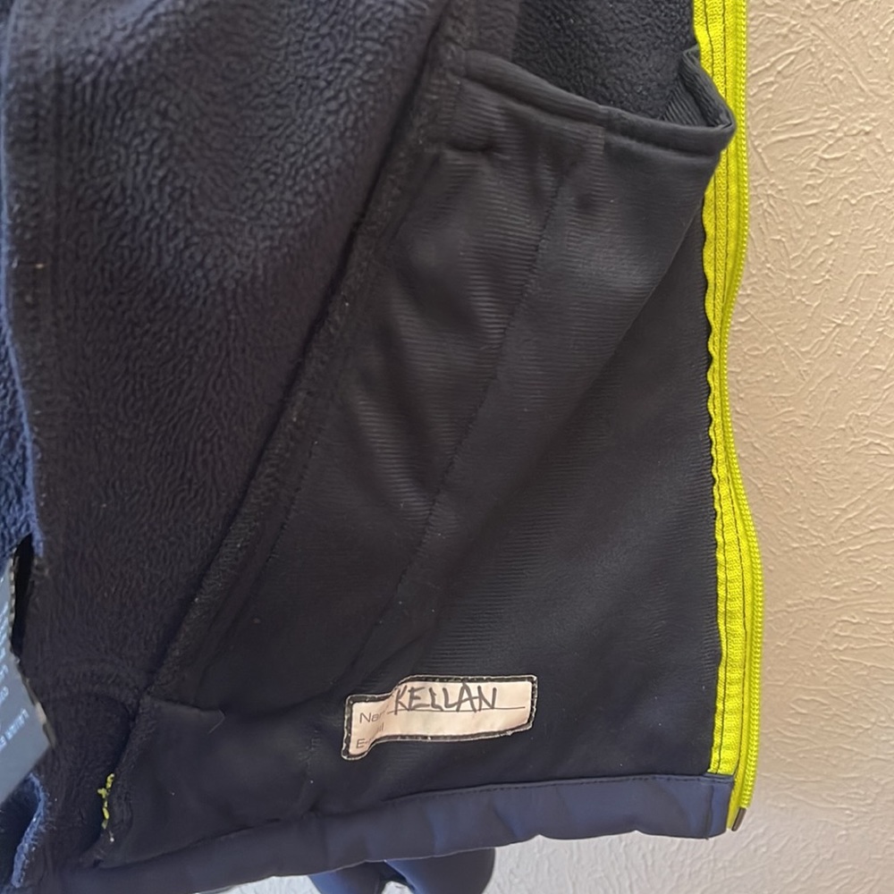 Snozu kids jacket. Size M (10/12). Blue. Combo puffer and flat material. - Picture 10 of 10